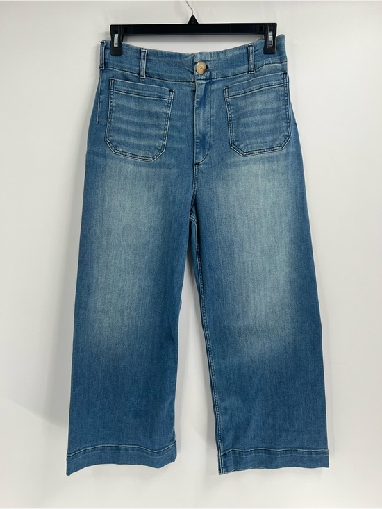 Maeve Denim - Maeve The Colette Wide Leg Crop Jeans
Size 30